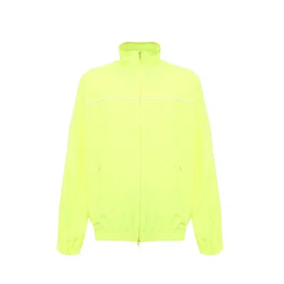 Balenciaga Fluorescent Track Jacket In Yellow