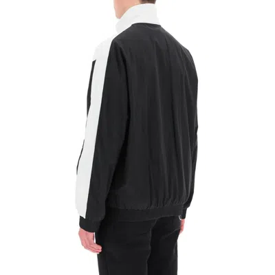Balmain Black Polyamide Shell Jacket In Black