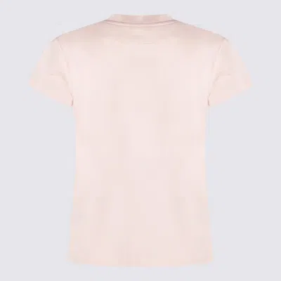 Mm6 Maison Margiela T-shirt E Polo Rosa In Multi
