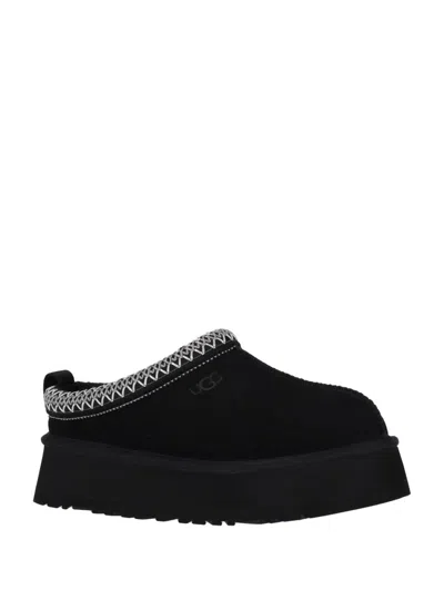 Ugg Tazz Ii Suede Platform Mules In Black