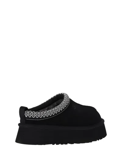 Ugg Tazz Ii Suede Platform Mules In Black