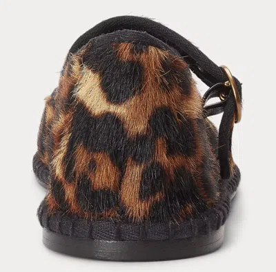 Ralph Lauren Mry Jne Flt-flats-mary Jane In Multi