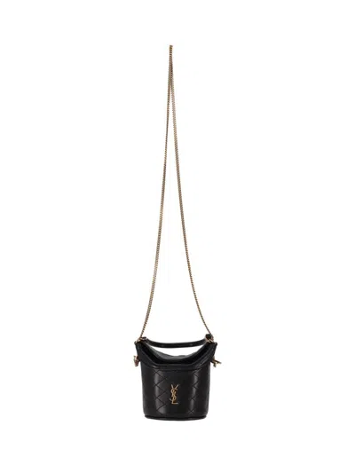 Saint Laurent Bucket Gaby Sintra Sport S In Black