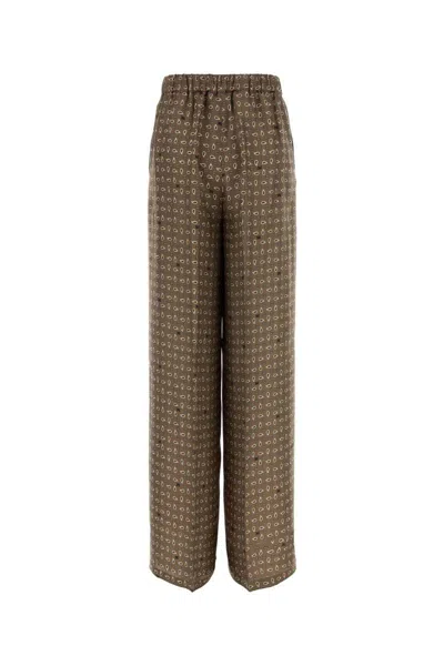 Max Mara Pants In Brown