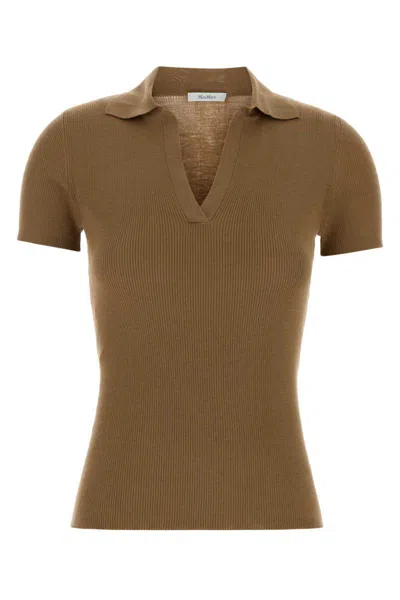 Max Mara Shirts In Brown