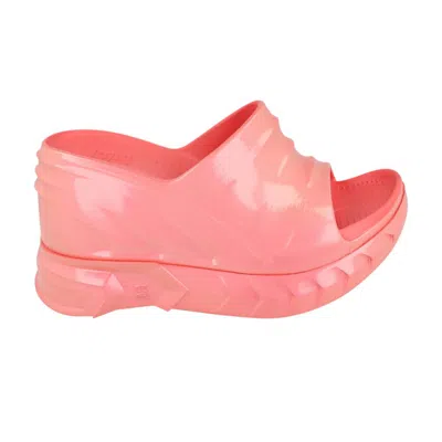 Pre-owned Givenchy Wmns Marshmallow Wedge Slide 'coral' | Pink | Women's Size 35