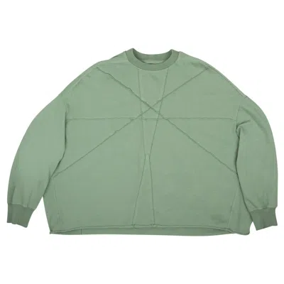 Pre-owned Rick Owens Drkshdw Crater Tee 'green' | Men's Size Onesize