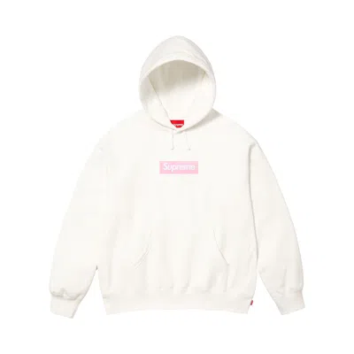 Pre-owned Supreme Box Logo Hooded Sweatshirt 'white' | Men's Size Xl