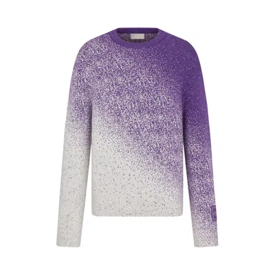 Pre-owned Dior X Erl Sweater 'purple/white' | Multi-color | Men's Size L