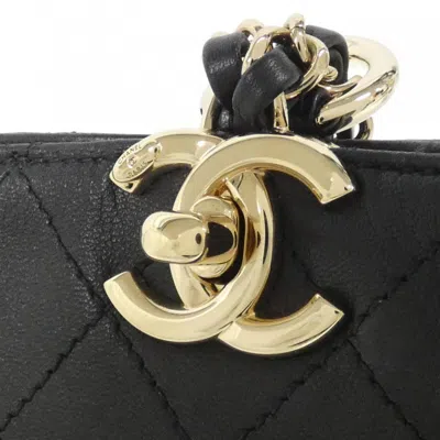 Pre-owned Chanel Black Leather Backpack ()
