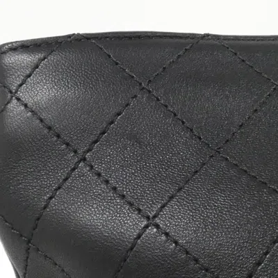 Pre-owned Chanel Black Leather Backpack ()