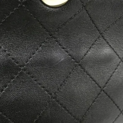Pre-owned Chanel Black Leather Backpack ()