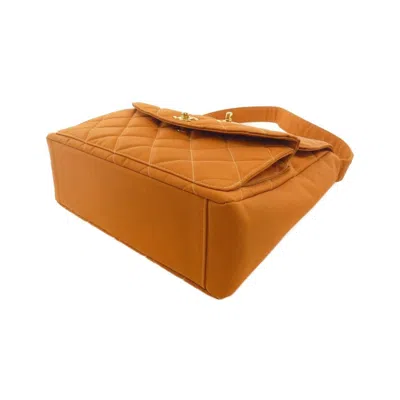 Pre-owned Chanel Brown Nylon Shoulder Bag ()