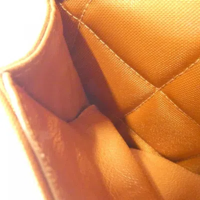 Pre-owned Chanel Brown Nylon Shoulder Bag ()