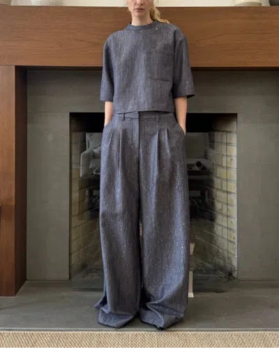 Twp Next Didi Pants Midnight Melange In Gray