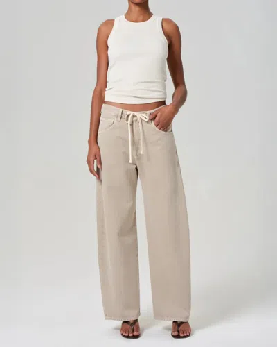 Citizen Of Humanity Brynn Drawstring Trouser In Neutral