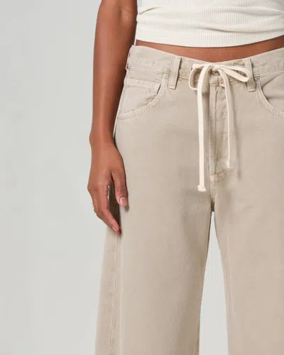 Citizen Of Humanity Brynn Drawstring Trouser In Neutral