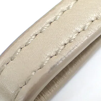 Pre-owned Dior Christian  Beige Leather Wallet (bi-fold) () In Sand