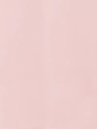 Stella Mccartney Mini Dress With Draped Neckline And Long Sleeves In Pink