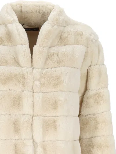 Marella Emme Textured Jacket In Gold