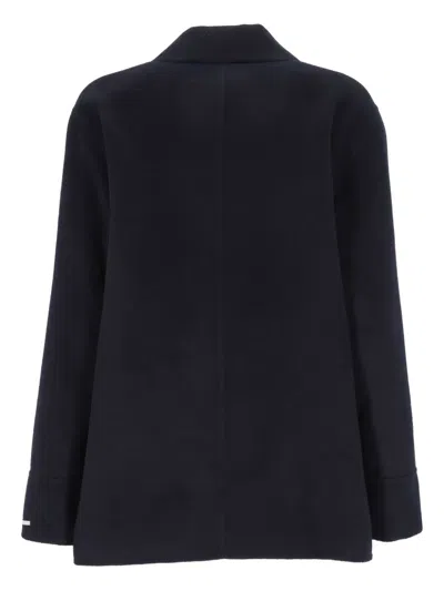 Marella Emme Buttoned Jacket In Blue