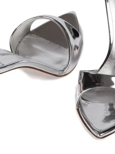 Le Silla Bella Sandals In Silver