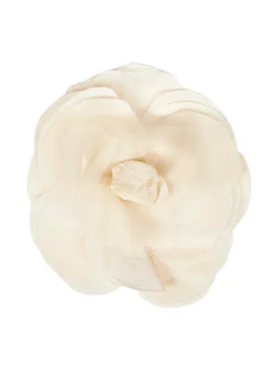 Alina Flower Brooch In Neutral