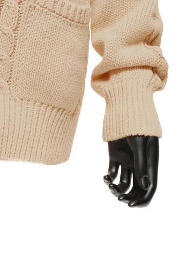 Pre-owned Gucci 2021 Logo Cotton Cardigan In Neutral