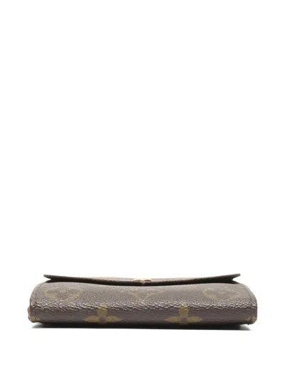 Pre-owned Louis Vuitton 2011 Monogram Wallet In Brown