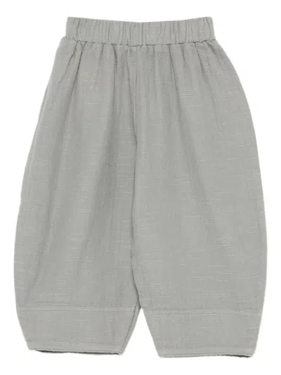 Minimu' Elasticated Balloon Trousers In Gray
