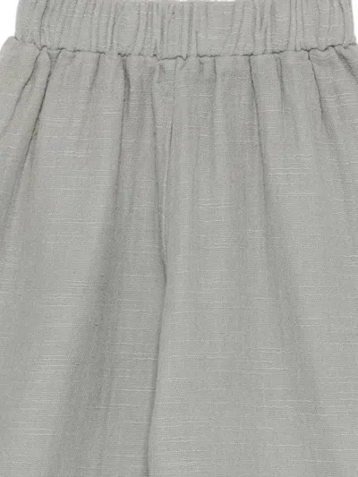 Minimu' Elasticated Balloon Trousers In Gray