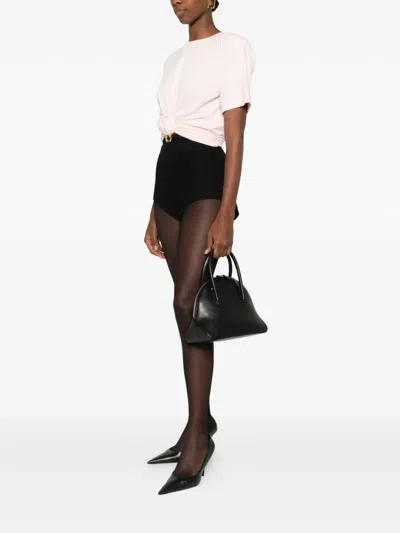 Liffner Dome Zipped Tote Bag In Black