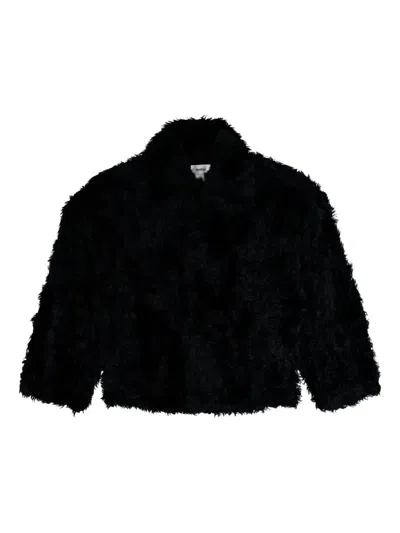 Doublet Sinister Mouth Long-sleeve Jacket In Black