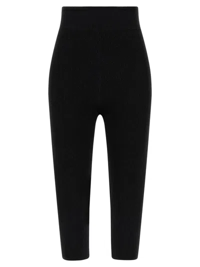 Chloé Knitted Leggings In Black