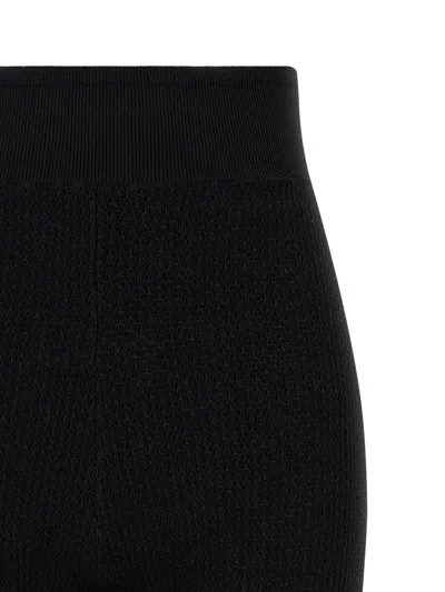 Chloé Knitted Leggings In Black