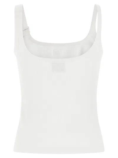 Courrèges Buckle 90s Top In White