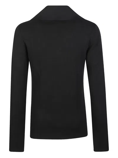 Entire Studios Zip Sweaters In Black