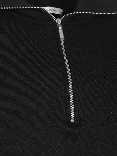 Entire Studios Zip Sweaters In Black