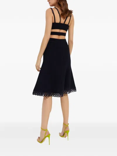 Simkhai Livina A-line Midi Skirt In Blue