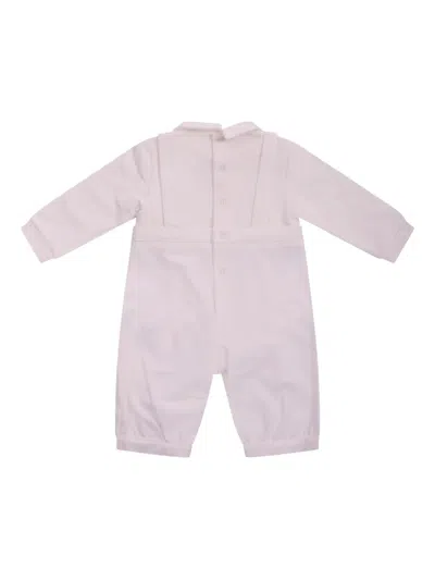 Il Gufo Collared Pleat Babywear In Pink