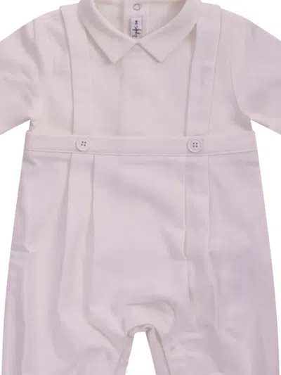 Il Gufo Collared Pleat Babywear In Pink