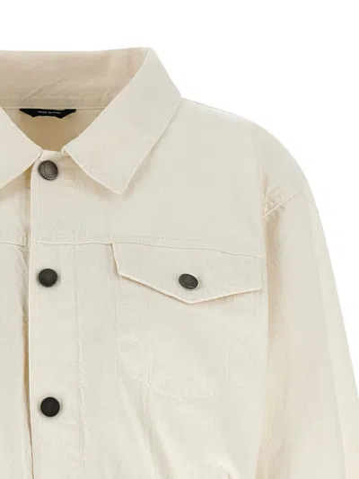 Haikure Elle Authentic Lax Button-up Playsuit In Neutral