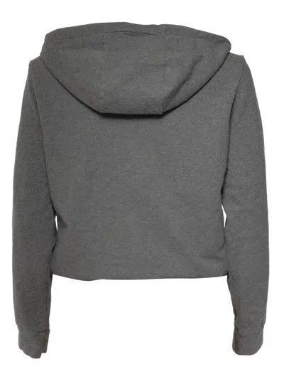Pre-owned Prada 2016 Zip-up Hoodie In Gray