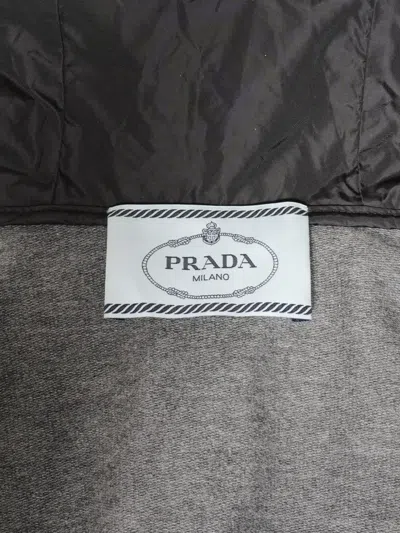 Pre-owned Prada 2016 Zip-up Hoodie In Gray