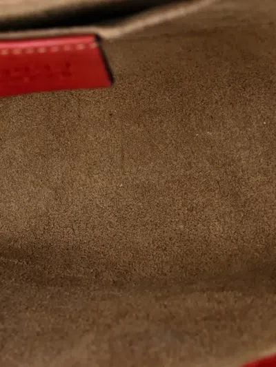 Pre-owned Gucci Padlock Shoulder Bag Gg Coated Canvas And Leather Small Crossbody Bag In Brown