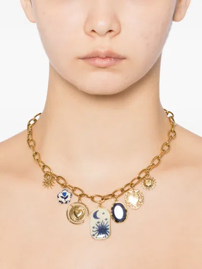 Blaklace Star Necklace In Gold