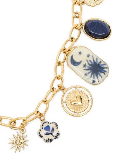 Blaklace Star Necklace In Gold