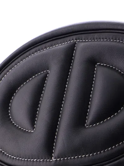 Pre-owned Hermes In-the-loop Swift Belt Bag In Black