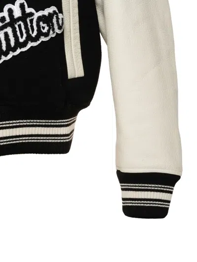 Pre-owned Louis Vuitton 2019 Appliqué Bomber Jacket In Black