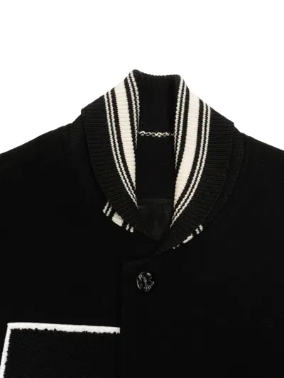 Pre-owned Louis Vuitton 2019 Appliqué Bomber Jacket In Black